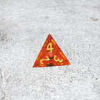 Sauron's Eye |  7 Piece Moving Eye DnD Dice Set | Acrylic RPG Gaming Dice - Collectors World Toys