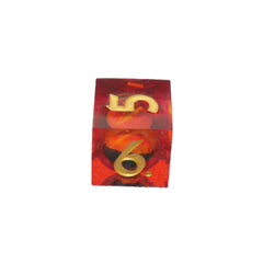 1d6 Moving Eye Sharp Edge DnD Dice | Acrylic RPG Gaming Dice - Collectors World Toys