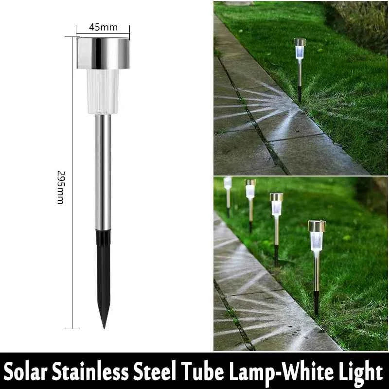 10-Pack Solar Outdoor Lights Garden Lanterns