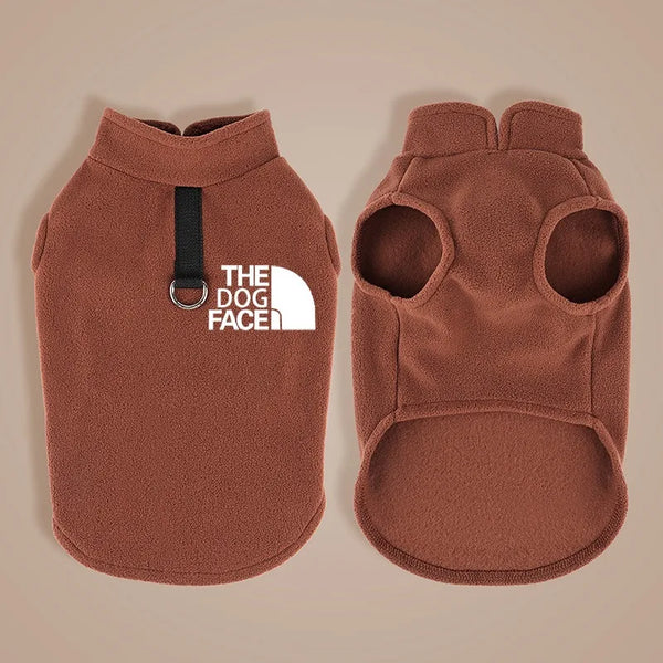 Fleece Warm Dog Sweater – Autumn Winter Coat for Small Dogs & Puppies