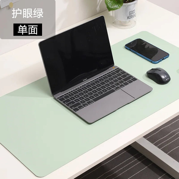 White Mouse Pad – Large Portable Waterproof Non-Slip PU Suede Gaming & Office Desk Mat for Keyboard and Mouse