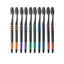 10/20 Pcs Family pack toothbrush, Bamboo Charcoal Soft fur Toothbrush, Travel Carry，Color random