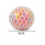 Rainbow Bead Squishy Ball 3D Stress Relief Sensory Toys for Adults Anti-Anxiety Fidget Toy with Non-Toxic for Office Classroom