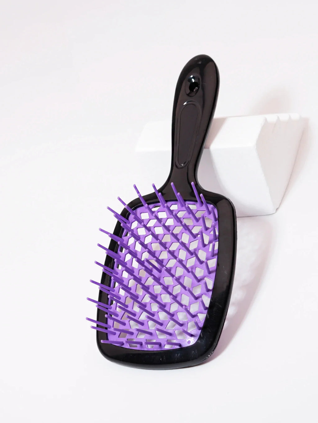Tangled hair combed hair massage hairbrush hollowed out curly brush salon hairdresser hairdresser Special for real hair wigs