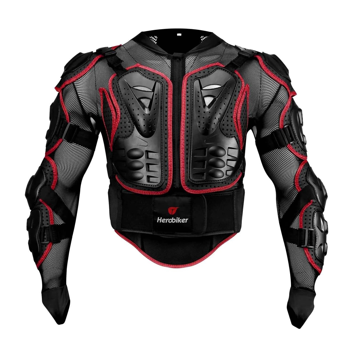 New Motorcycle Jackets Men's Full Body Armor Protection Jackets Motocross Enduro Racing Moto Protective Equipment Clothes