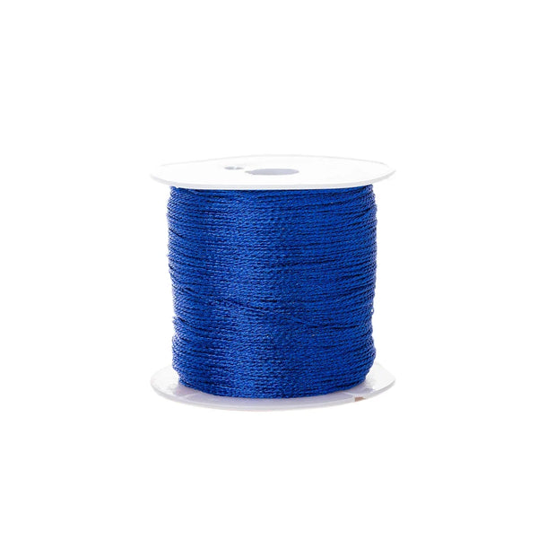 Metallic Beading Thread Cord – Rose Gold & Silver for DIY Jewelry