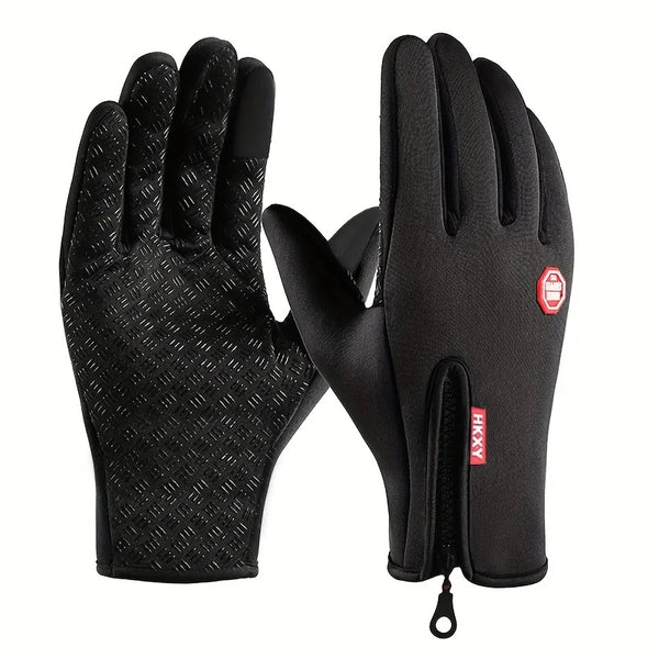 Winter Touchscreen Gloves for Men & Women – Warm, Windproof, and Anti-Slip