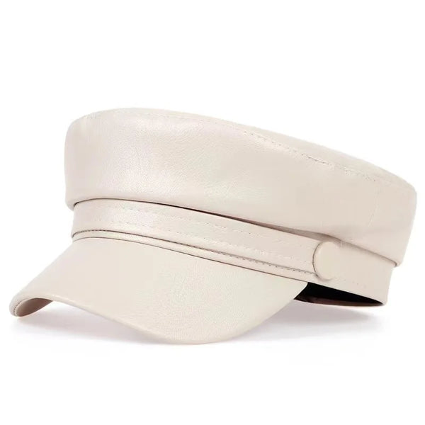 Women’s Black Octagonal Newsboy Hat – British Retro Duckbill Cap for Autumn & Winter | Casual Vintage Beret Style Fashion Hat