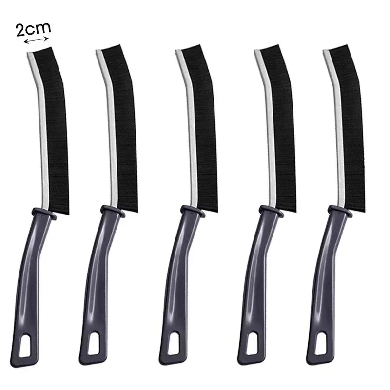 Hard Bristle Crevice Cleaning Brush – Corner, Groove & Window Cleaning Tool for Kitchen, Bathroom, Tiles & Home