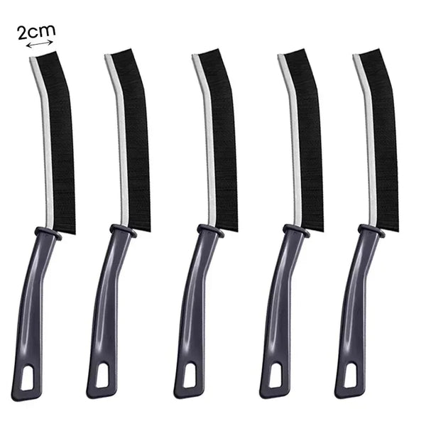 Hard Bristle Crevice Cleaning Brush – Corner, Groove & Window Cleaning Tool for Kitchen, Bathroom, Tiles & Home