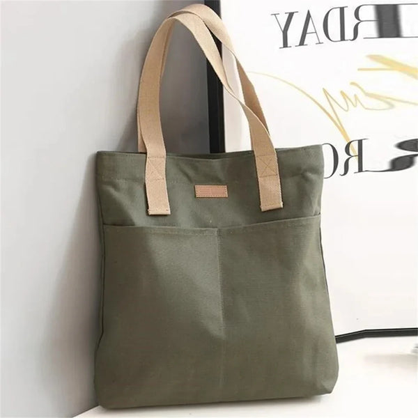 Eco-Friendly Canvas Tote Bag – Stylish, Spacious & Practical