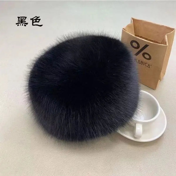 Faux Fur Headband Women Winter Hats Warm Fur Faux Bomber Fluffy Russian Caps Earmuff Girl Outdoor Ski Snow Earwarmer Beanies