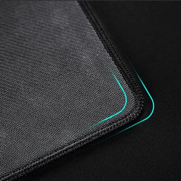 Gray Mouse Pad – Large & Small Overlocked XXL Desktop Keyboard Table Pad, Gaming Desk Mat for PC & Computer Accessories