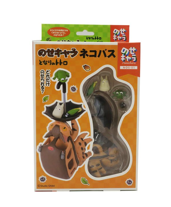 My Neighbor Totoro Catbus Nosechara Stacking Figure Set - Collectors World Toys