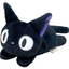 Kiki's Delivery Service Jiji Fluffy 6 1/2-inch Beanbag Plush - Collectors World Toys
