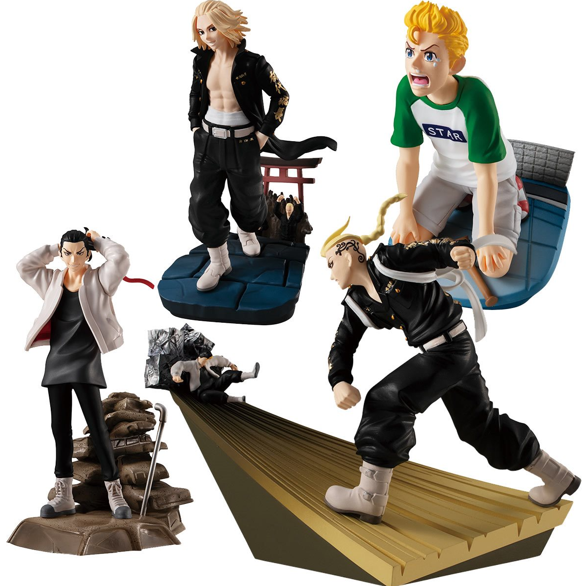 Tokyo Revengers Toman Heroic Scenes Petitrama Blind Box Main image
