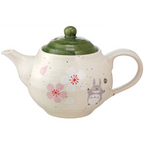 My Neighbor Totoro Traditional Japanese Dish Series Sakura Cherry Blossom Teapot - Collectors World Toys