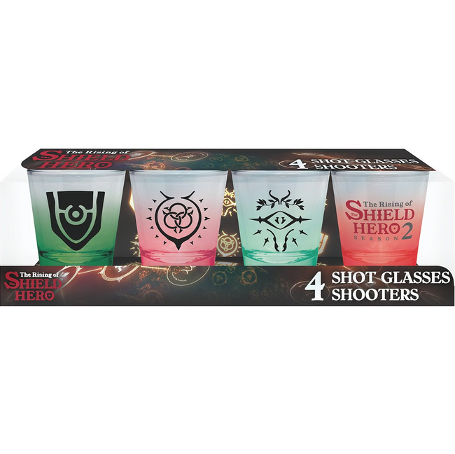 The Rising of the Shield Hero Shield Hero Shot Glass Set - Collectors World Toys Hover Image
