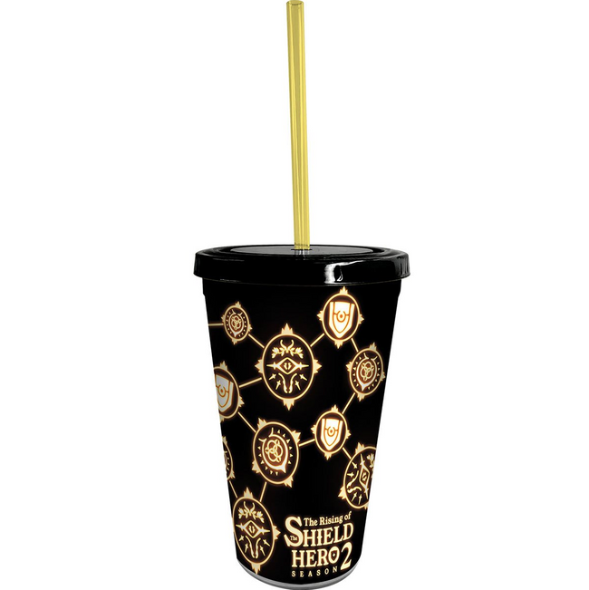 The Rising of the Shield Hero 16 oz Plastic Tumbler - Collectors World Toys Hover Image