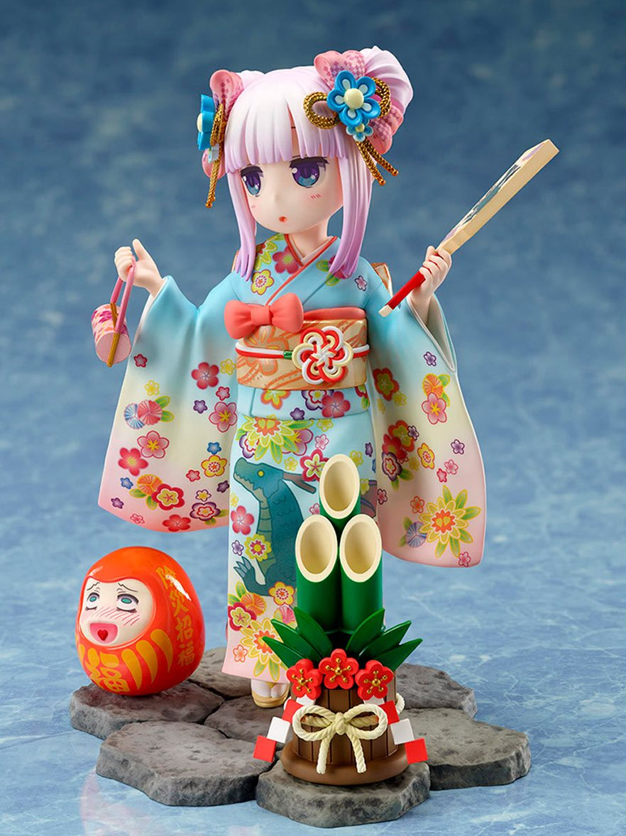 Miss Kobayashi's Dragon Maid Kanna Finest Kimono Version 1:7 Scale F:Nex Statue - Collectors World Toys