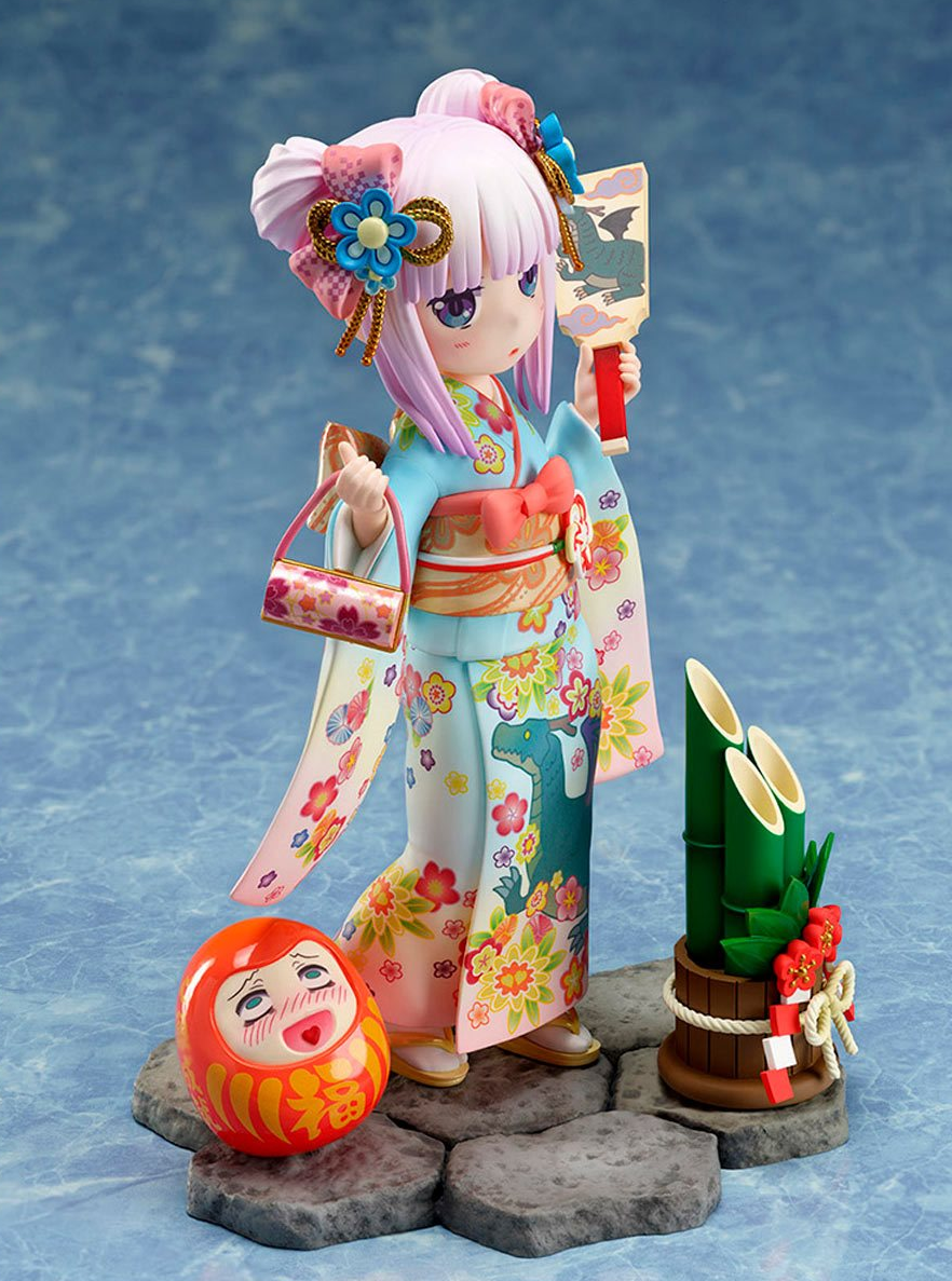 Miss Kobayashi's Dragon Maid Kanna Finest Kimono Version 1:7 Scale F:Nex Statue - Collectors World Toys