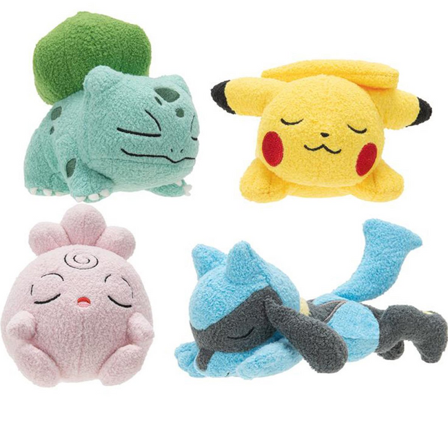 Pokémon Sleeping 5-Inch Plush - Collectors World Toys Hover Image