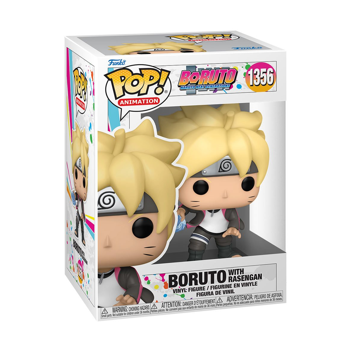 Boruto: Naruto Next Generations Boruto with Rasengan Funko Pop! Vinyl Figure #1356 Secondary image