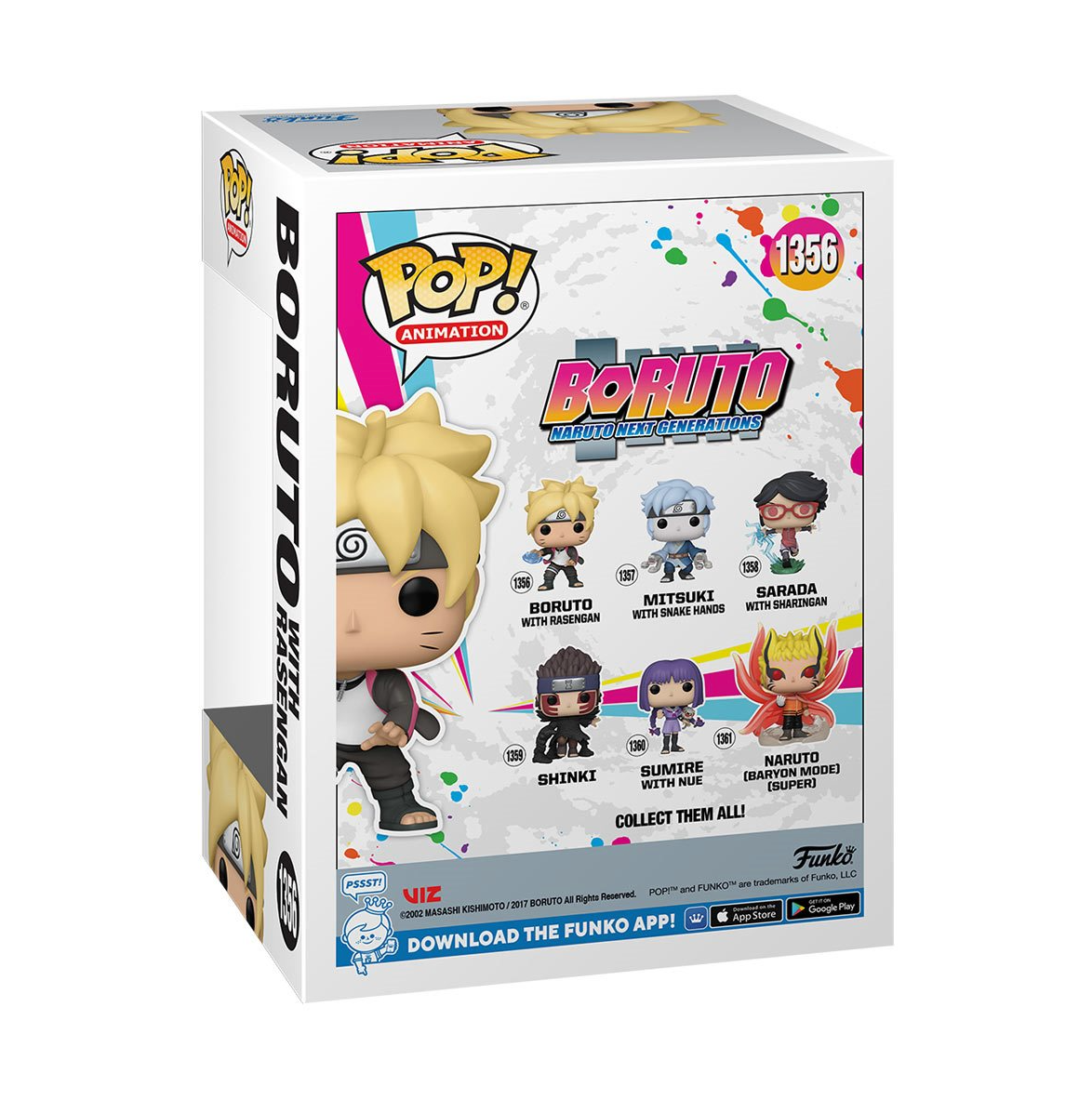 Boruto: Naruto Next Generations Boruto with Rasengan Funko Pop! Vinyl Figure #1356 - Collectors World Toys