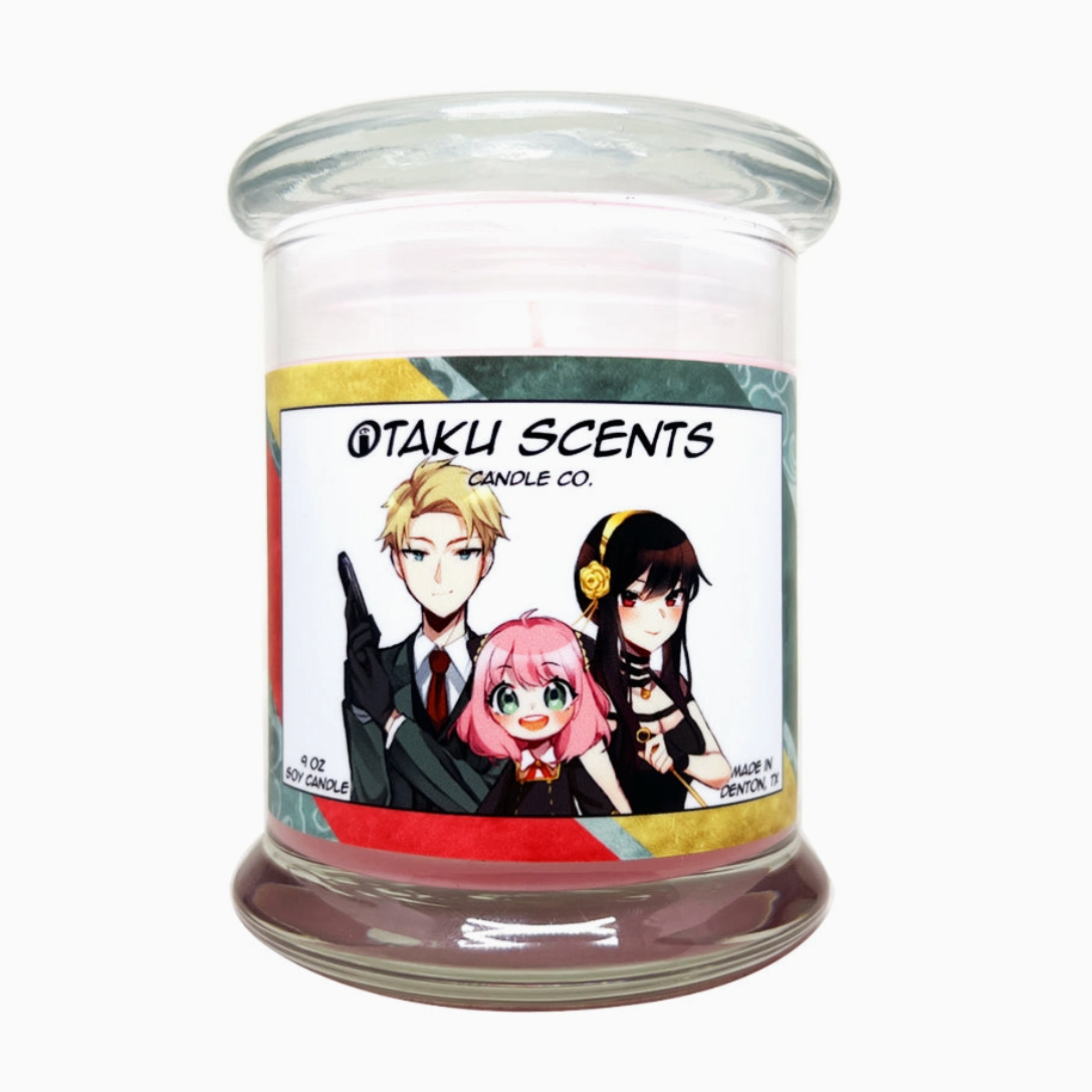 Loid, Yor, and Anya Candle Main image