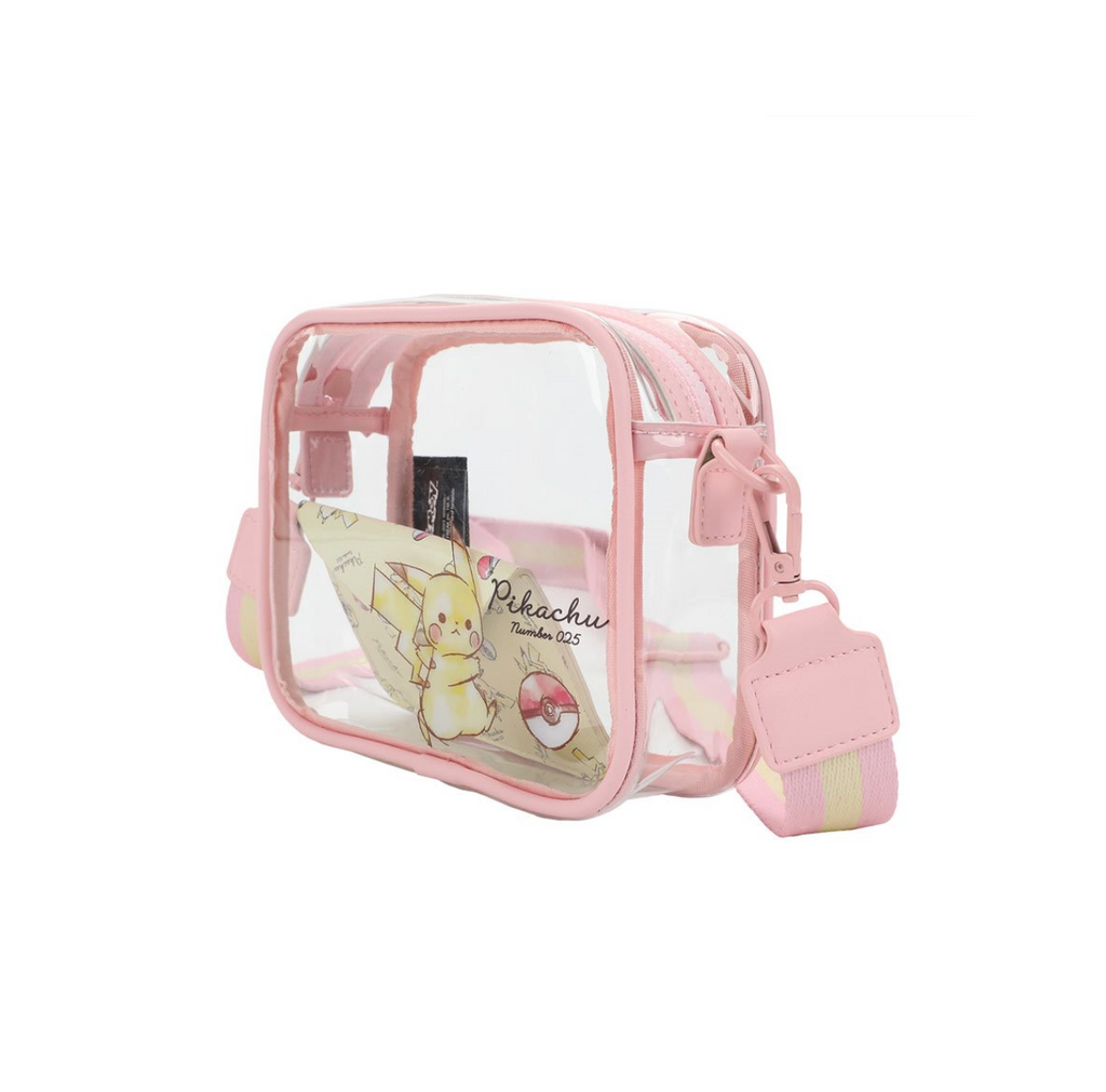 Pokémon Pikachu Number 025 Clear Crossbody Bag and Wallet - Collectors World Toys