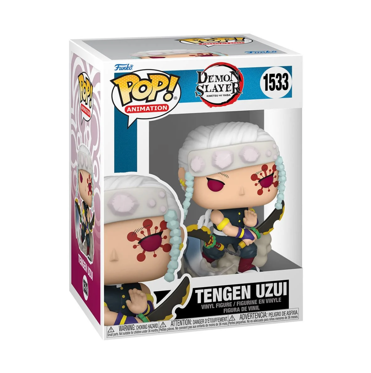 Demon Slayer Tengen Uzui Funko Pop! Vinyl Figure #1533 - Collectors World Toys