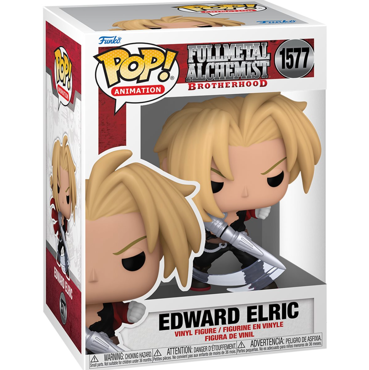 Fullmetal Alchemist: Brotherhood Edward Elric with Blade Funko Pop! Vinyl Figure #1577 Secondary image