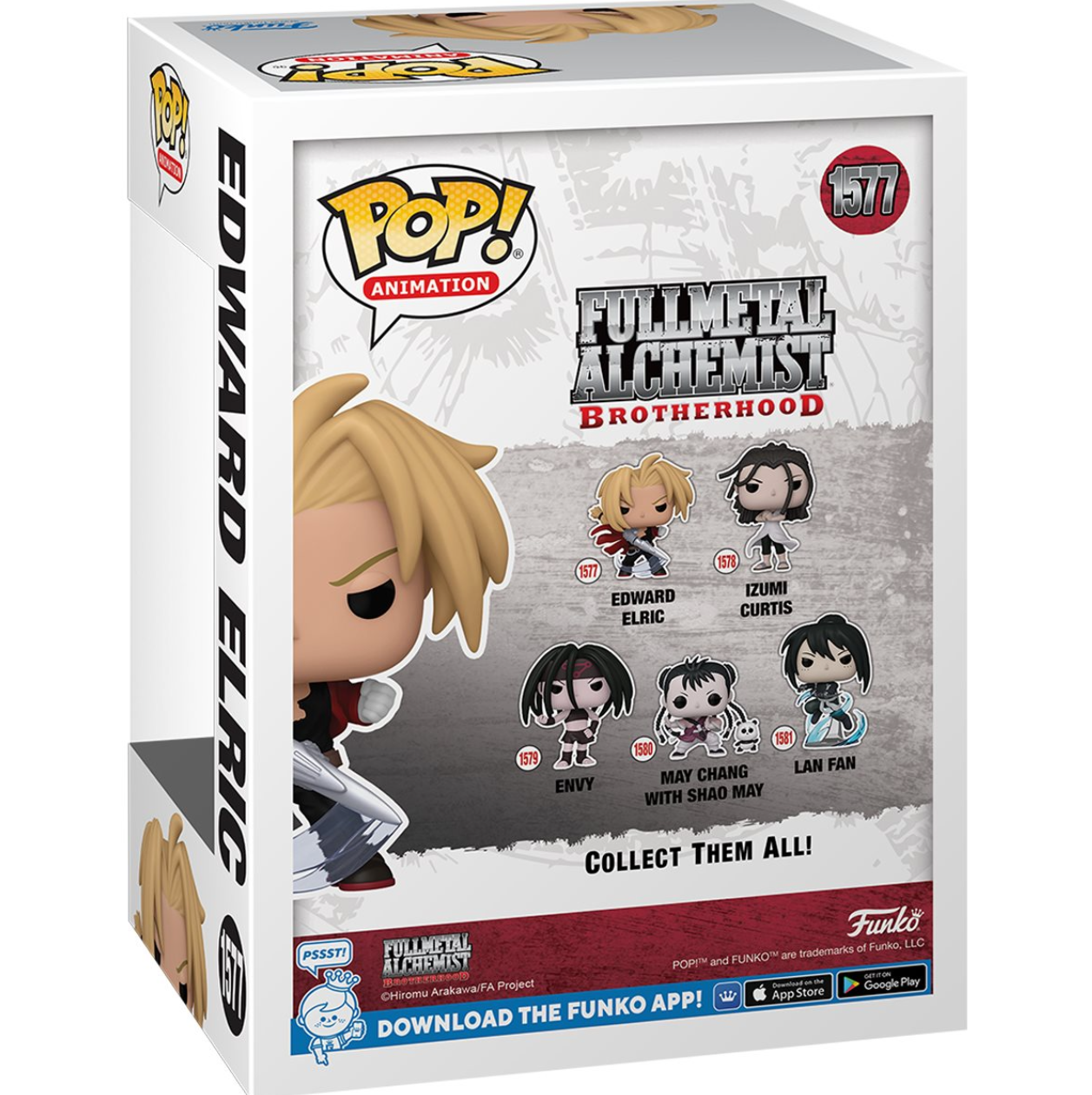 Fullmetal Alchemist: Brotherhood Edward Elric with Blade Funko Pop! Vinyl Figure #1577 - Collectors World Toys