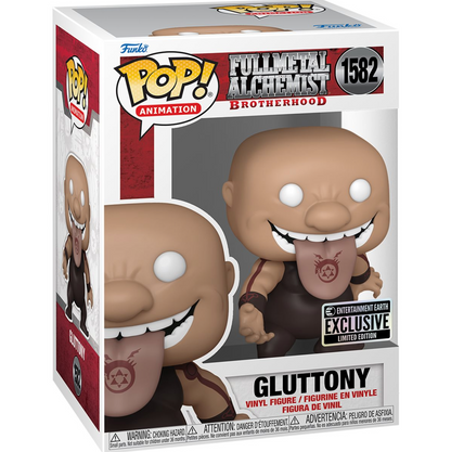 Fullmetal Alchemist: Brotherhood Gluttony Funko Pop! Vinyl Figure #1582 - Entertainment Earth Exclusive - Collectors World Toys