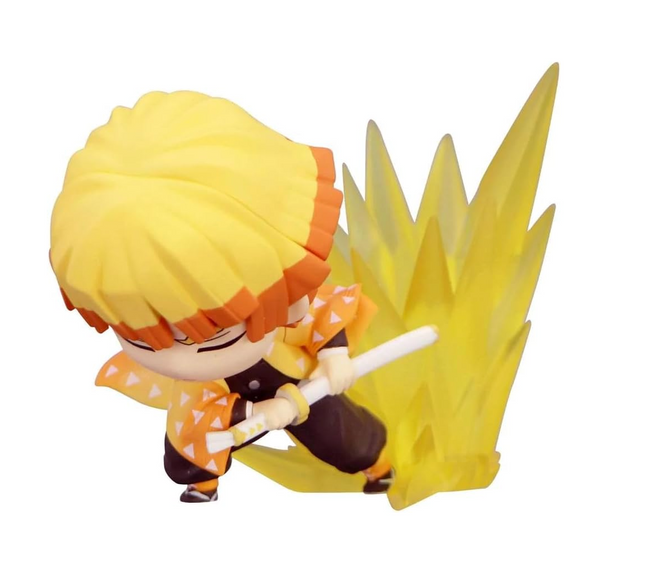 Demon Slayer: Kimetsu no Yaiba Zenitsu Agatsuma Hold Figure - Collectors World Toys Hover Image