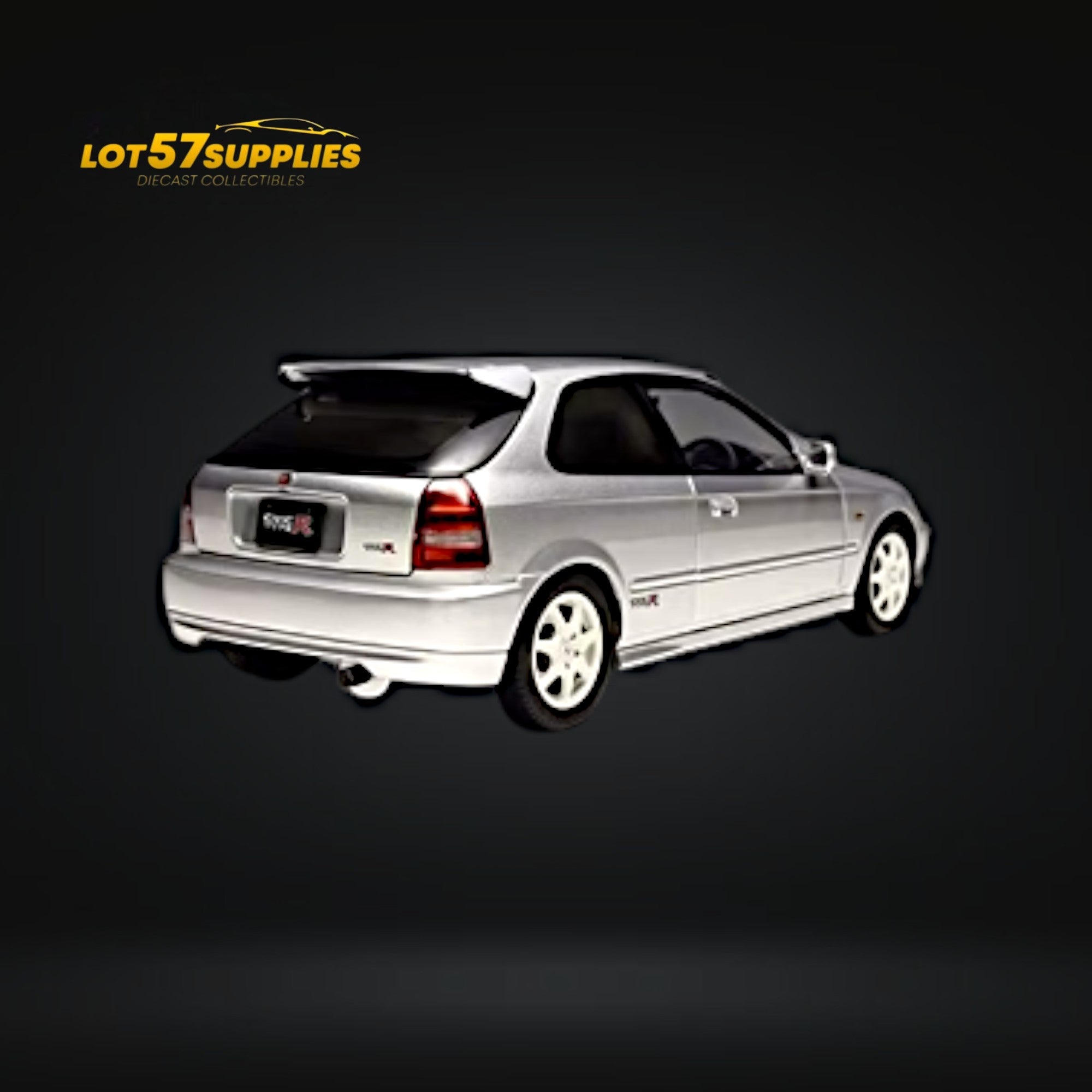 MOTORHELIX Honda Civic Type-R EK9-120 SILVER 1:18 - Collectors World Toys