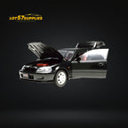 MOTORHELIX Honda Civic Type-R EK9-120 BLACK Fully Openable 1:18 - Collectors World Toys