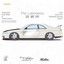(Pre-Order) The Laboratory x ZONZO Nissan R33 Widebody Concept Spec-A - Pearl White 1/64
