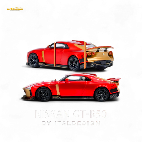 (Pre-Order) INNO64 R50 GT-R - Red 1/64