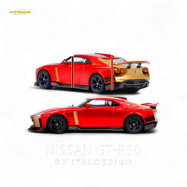 (Pre-Order) INNO64 R50 GT-R - Red 1/64 - Collectors World Toys Hover Image