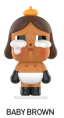 [IN STOCK] POPMART CRYBABY Crying Again Series Figures Blind Box Baby Brown (Confirmed)