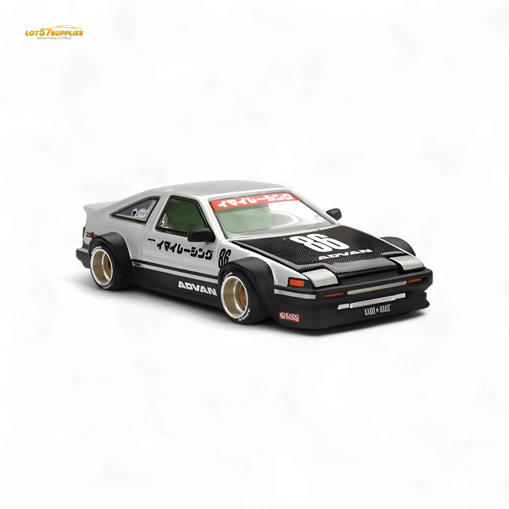 (Pre-Order) KAIDO Toyota AE86 Sprinter Trueno Kaido Street V2 - 1/64 - Collectors World Toys