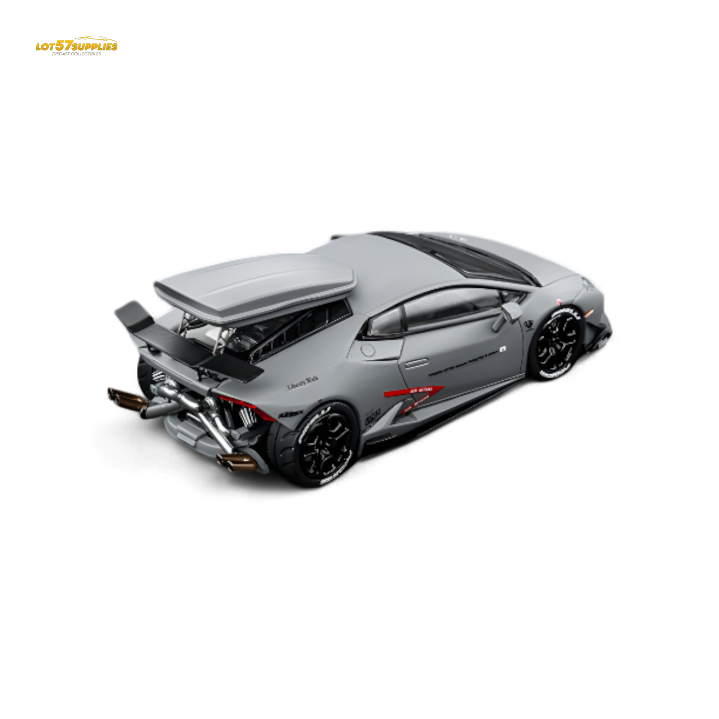 FindClassically Lamborghini Cartelfunds LP610-4 Twin Turbo - Gray 1:64