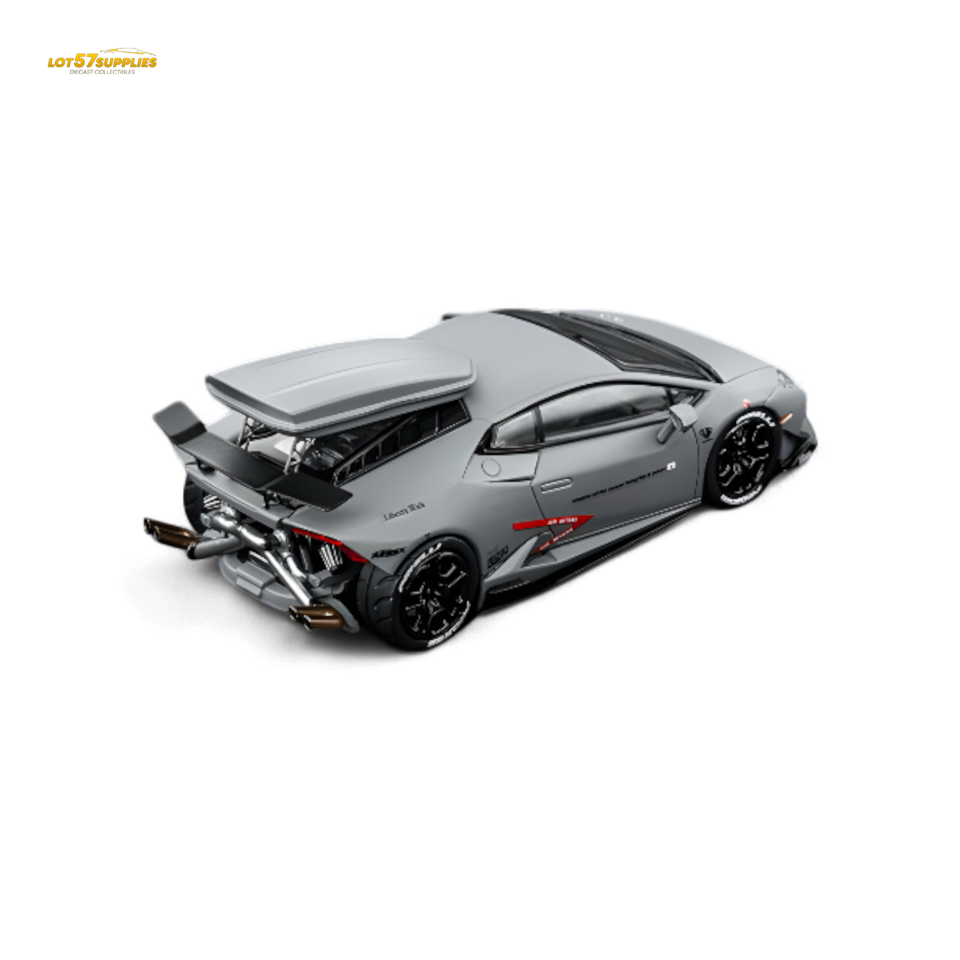 FindClassically Lamborghini Cartelfunds LP610-4 Twin Turbo - Gray 1:64
