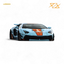 (Pre-Order) 404error LBWK Aventador 2.0 - Gulf 1:64