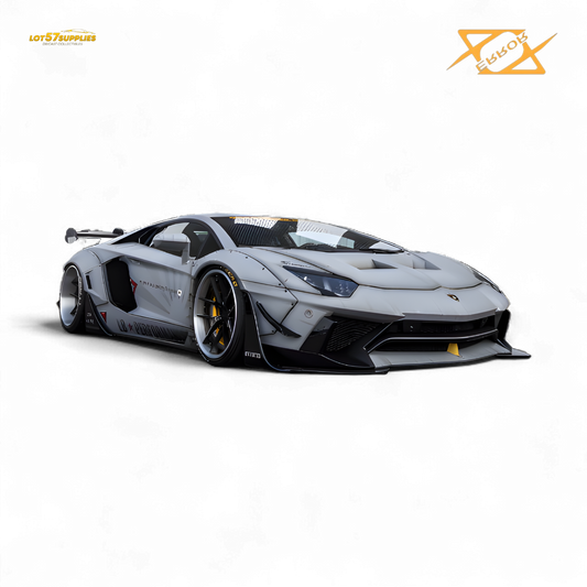 (Pre-Order) 404error LBWK Aventador 2.0 - Fighter Gray 1:64