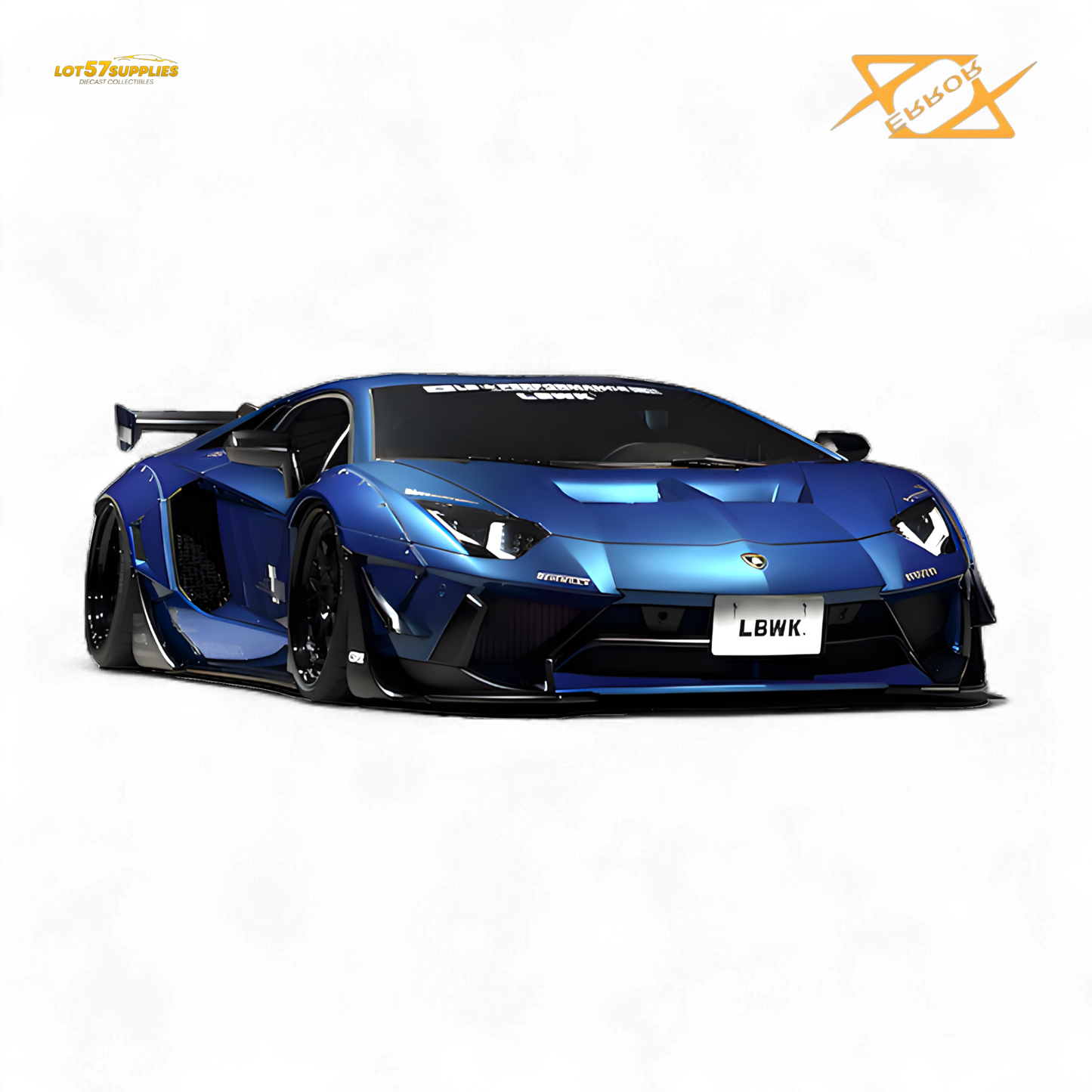 (Pre-Order) 404error LBWK Aventador 2.0 - Matel Blue 1:64