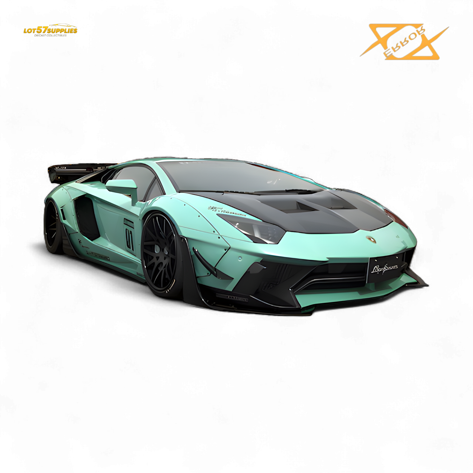 (Pre-Order) 404error LBWK Aventador 2.0 - Tiff Blue 1:64 Main image