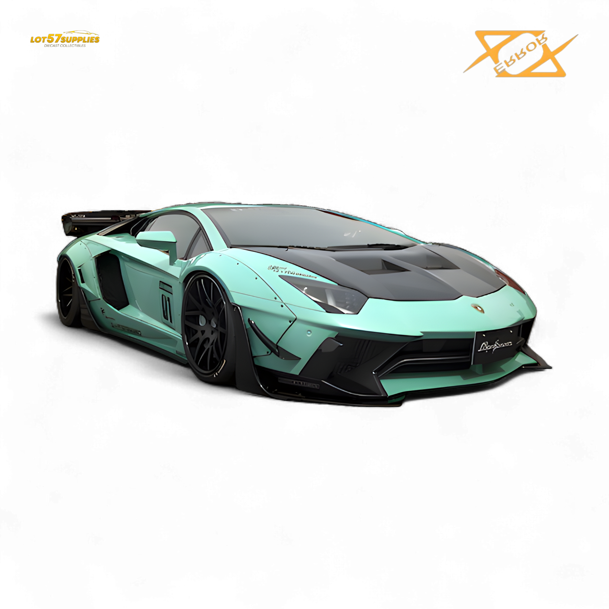 (Pre-Order) 404error LBWK Aventador 2.0 - Tiff Blue 1:64