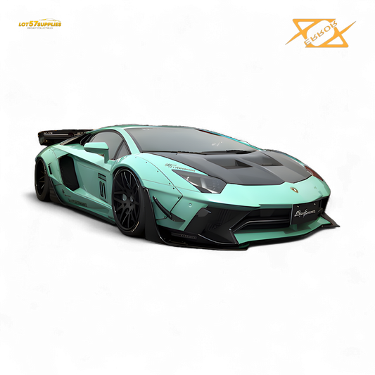 (Pre-Order) 404error LBWK Aventador 2.0 - Tiff Blue 1:64